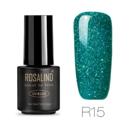 Гел Лак Брокатна Серия 7ml R15 Rosalind